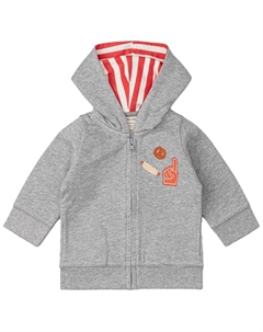 Вышитый худи на молнии, мультиколор Monica + andy