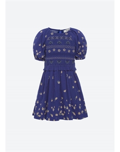 Детское платье Elizabeth Mini в голубом цвете Sea