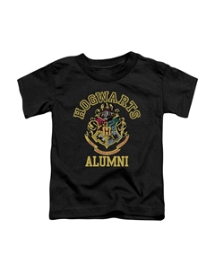 Футболка с коротким рукавом для малышей "Выпускник Хогвартса" Harry Potter, черный Gildan