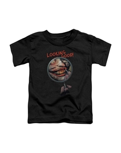 Футболка с коротким рукавом для малышей "Batman Looking Good", черный Gildan