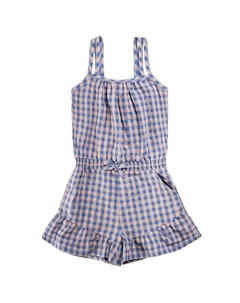 Комбинезон Check & Tie Tye, белый Imoga