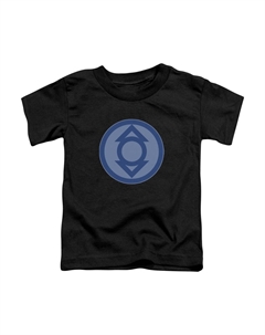 Футболка с коротким рукавом для малышей с символом Green Lantern Indigo Gildan