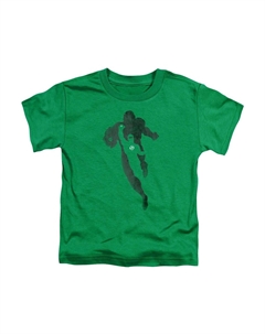 Футболка с коротким рукавом DC Comics Lantern Knockout для малышей, зеленый Gildan