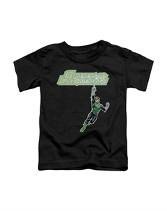 Футболка с коротким рукавом для малышей с логотипом Green Lantern Energy Construct Gildan