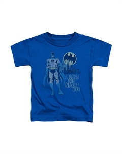 Футболка DC Comics Night Life с коротким рукавом для детей, синий Gildan