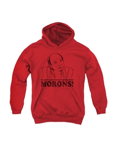 Толстовка с капюшоном Princess Bride Morons Youth, красный Gildan