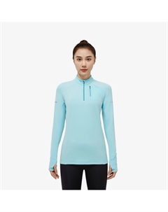 Женская утеплённая полузастёжка-молния беговой лонгслив Run 500 Kiprun