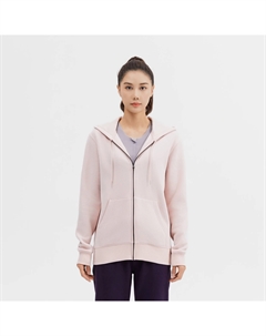 Женская флисовая спортивная кофта с молнией Domyos