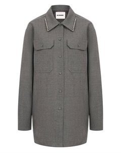Шерстяная рубашка Jil sander