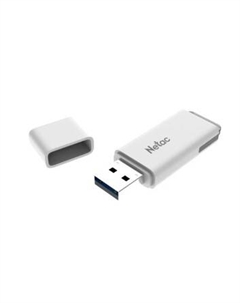 Накопитель USB 3.0 32GB U185 белый, LED индикатор Netac