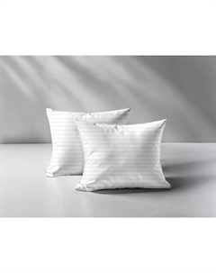 Наволочка Комплект наволочек Flow New (Сатин Белый) 50x70 Орматек