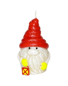 Свеча Гном с фонариком 8см Нет марки