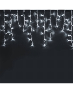 Гирлянда-бахрома 2х0,5м 100LED холодный белый свет Navigator
