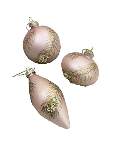 Подвеска Перья Павлина 8см стекло розовый в асс-те Нет марки