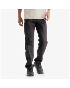 Мужские эластичные треккинговые брюки для походов NH500 угольно-серые Quechua