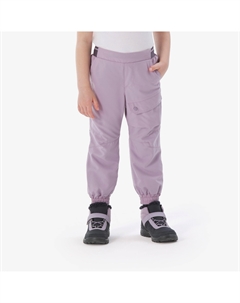 Детские утеплённые непромокаемые брюки для зимних походов SH100 X-WARM 2-6 лет Quechua