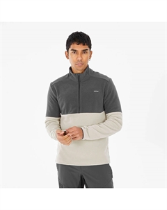 Мужская флисовая куртка для походов MH500 бежевая Quechua