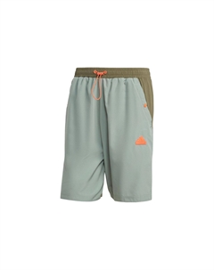 Повседневные шорты мужские оливково-зеленые, оливково-зеленый Adidas