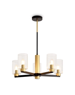 Люстра на штанге Ombre FR2051CL-05BBS Freya