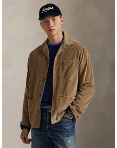 Куртка-рубашка из вельвета зеленый Polo ralph lauren