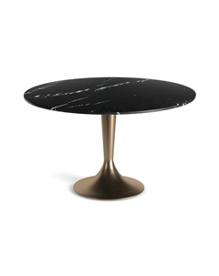 Мраморная столешница диаметром 120 см Tirondo черный Am.pm.