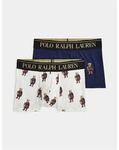 Комплект из 2 трусов-боксеров из эластичного хлопка бежевый Polo ralph lauren
