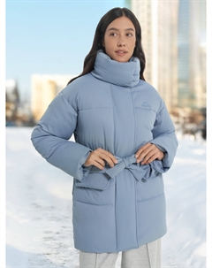 Пуховик женский, Голубой Robe di kappa