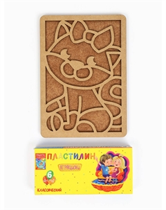 Пластилиновые картинки Лесная мастерская