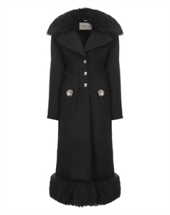 Шерстяное пальто Blumarine