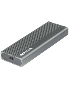 Внешний корпус EC680 для SSD M.2 USB 3.2, NVMe/SATA, RGB, Titanium Grey Adata