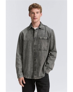 Рубашка джинсовая с карманом Tom tailor