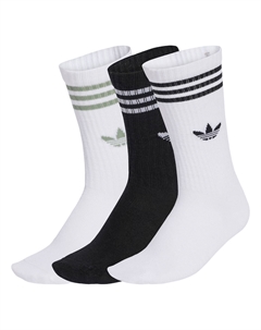 Носки Crew 3P 3 пары Детские, 3 пары (Белый/Черный) Adidas originals