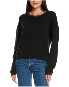 Великолепный свитер Дарси из смесового шелка, черный Splendid