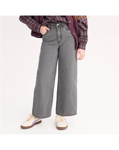 Джинсы широкие черный La redoute collections