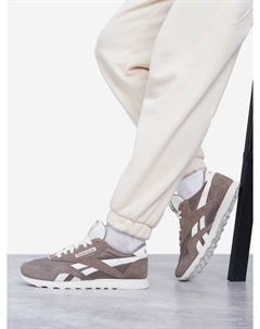 Кроссовки женские Classic Nylon, Коричневый Reebok