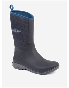 Сапоги Рыбацкие женские Sirena(Сирена), cерый/синий, Серый Grayling