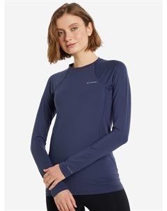 Термобелье верх женское Midweight Stretch Long Sleeve Top, Синий Columbia