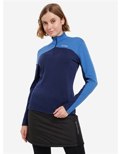 Джемпер женский Coblo Transtex Merino, Синий Loeffler