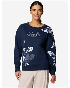 Свитшот женский Meridian Creek Crew, Синий Columbia