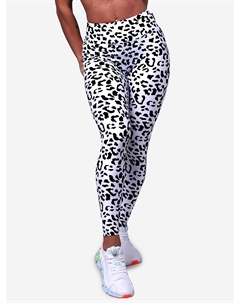 Легинсы женские спортивные, лосины для спорта, тайтсы, Белый Barka