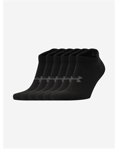 Носки Essential No Show, 6 пар, Черный Under armour