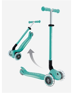 Самокат PRIMO FOLDABLE PLUS LIGHTS V2, Зеленый Globber