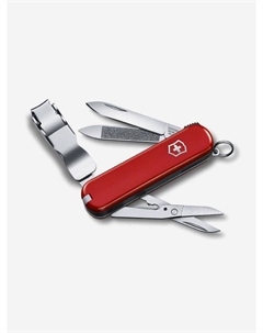 Нож складной Classic Nail Clip 580, 65 мм, 8 функций, Красный Victorinox