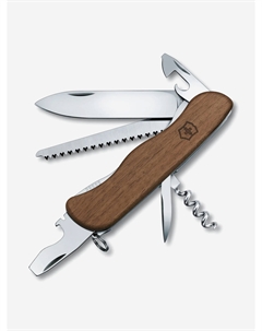 Нож складной Forester, 111 мм, 10 функций, Коричневый Victorinox