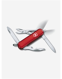 Нож складной Classic Midnite Manager, 58 мм, 10 функций, Красный Victorinox
