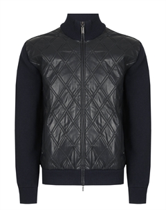 Кардиган кожаный Zilli