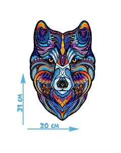 Пазл фигурный в рамке Puzzle time