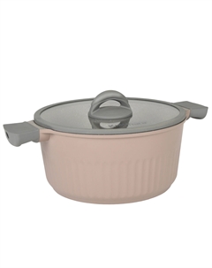 Кастрюля литая 5,2л стеклянная крышка Kukmara