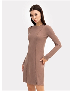 Платье женское в таупово-бежевом цвете Mark formelle