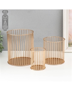 Подсвечник металл на 1 свечу Nobrand